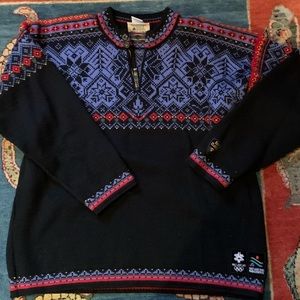 Dale of Norway XL sweater—2002 Winter Paralympics Salt Lake City edition.